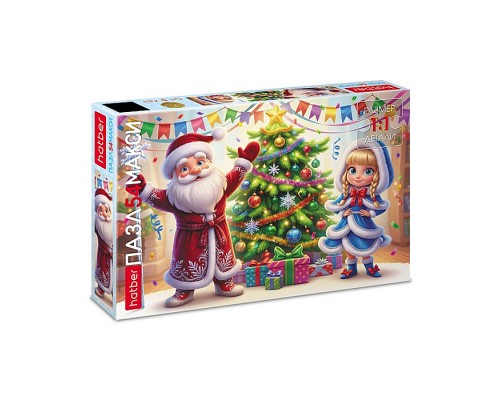Пазлы MAXI 54 "Праздник у елочки"