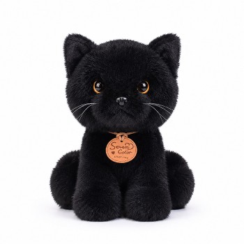 Мягкая игрушка "Котёнок Уголёк" 25 см