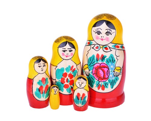 Матрешка 5 в 1 "Семеновская"