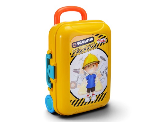 Игровой набор в чемодане "Мини-мастерская Technic" на колесах