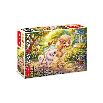 Пазлы MAXI 30 "Модные лапки"