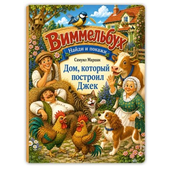 Самуил Маршак. "Дом, который построил Джек". Виммельбух