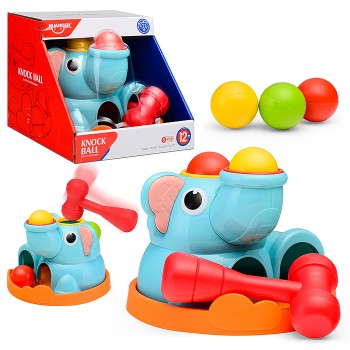 Игра Стучалка "Веселый слоник" в коробке