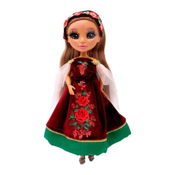 Модная кукла Glam Core, Варвара Славянский стиль, 27см
