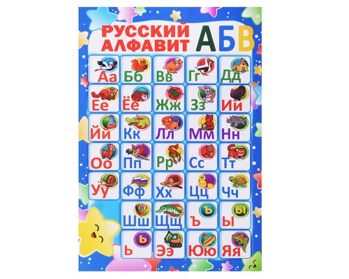 Плакат. Русский алфавит