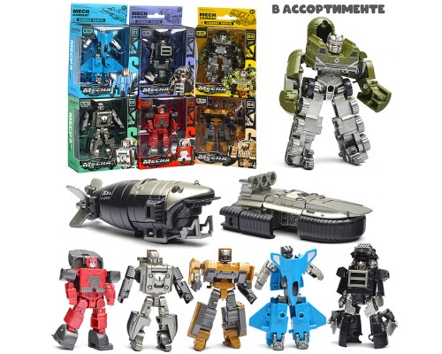 Робот "Военный герой" трансформирующийся, в коробке