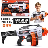 Бластер "Импульс-X" с полимерными пулями, в коробке