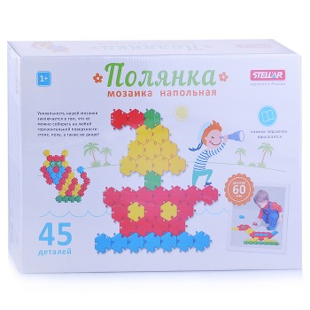 Мозаика Полянка (d.60мм/45 дет.)