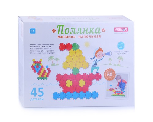 Мозаика Полянка (d.60мм/45 дет.)