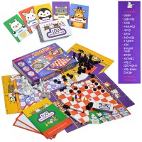 Игра настольная "100 игр для всей семьи"