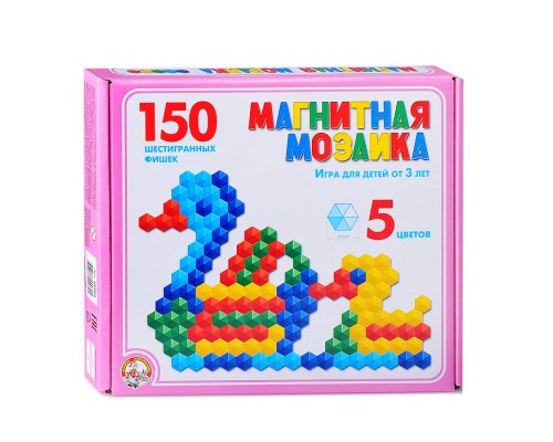 Магнитная мозаика 150 фишек