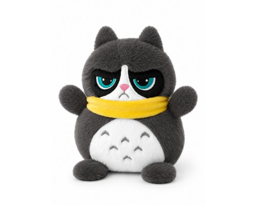 Игрушка мягконабивная "Кот Жадина"