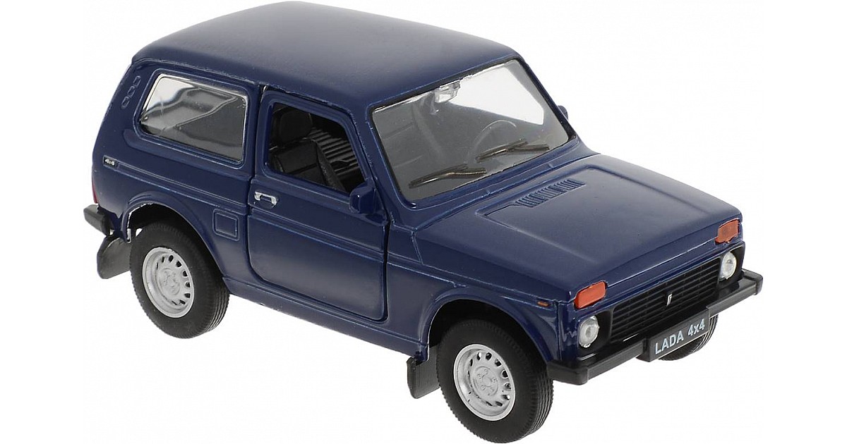 внедорожник welly lada 4x4 42386