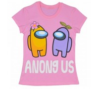 Футболка розовая Among Us