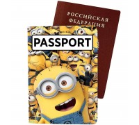 Обложка для паспорта "Миньоны", Гадкий Я