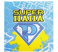 Носовой платочек  "Супер папа"